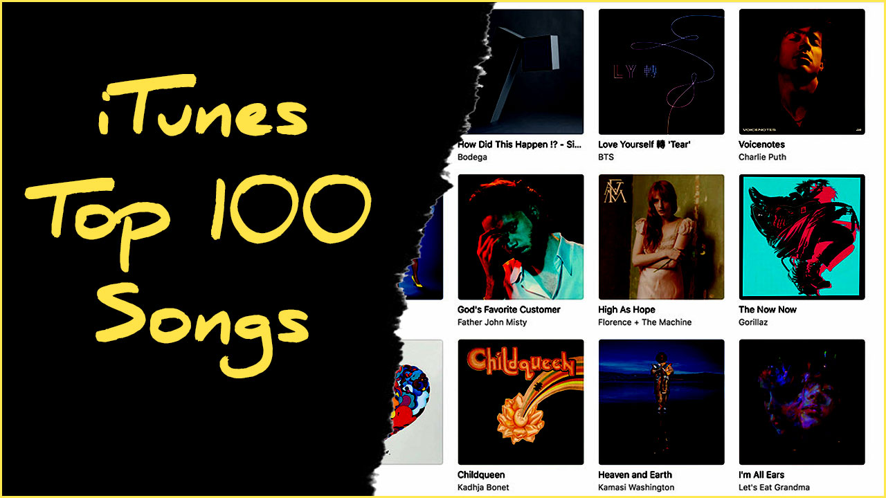 itunes top 100 uk