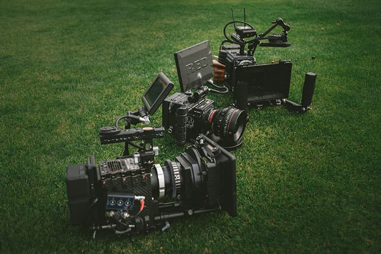 music video equipment cameras