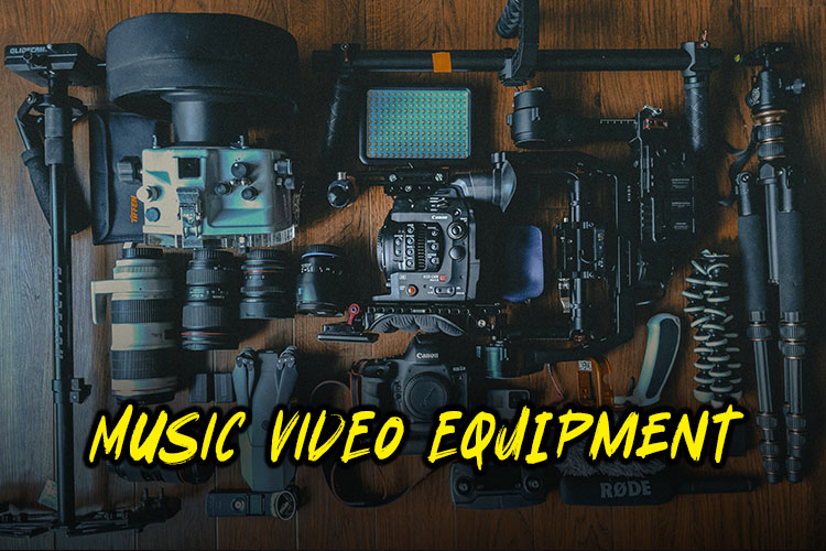 music video equipment