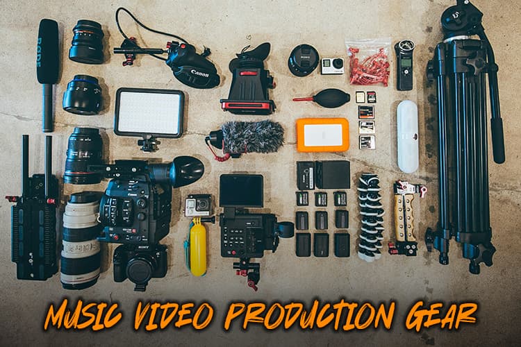 music video production gear