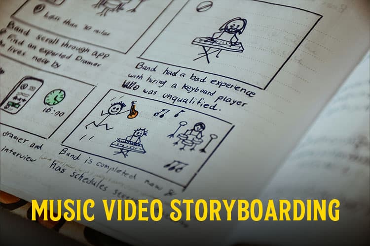 music video storyboarding