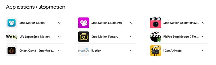 stopmotion apps low budget music videos