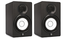 Yamaha HS5 studio monitors size