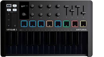 arturia MiniLab 3 midi controller