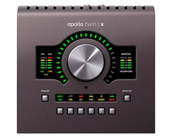 best audio interface Apollo Twin x