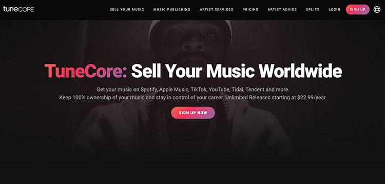 best music distribution service tunecore