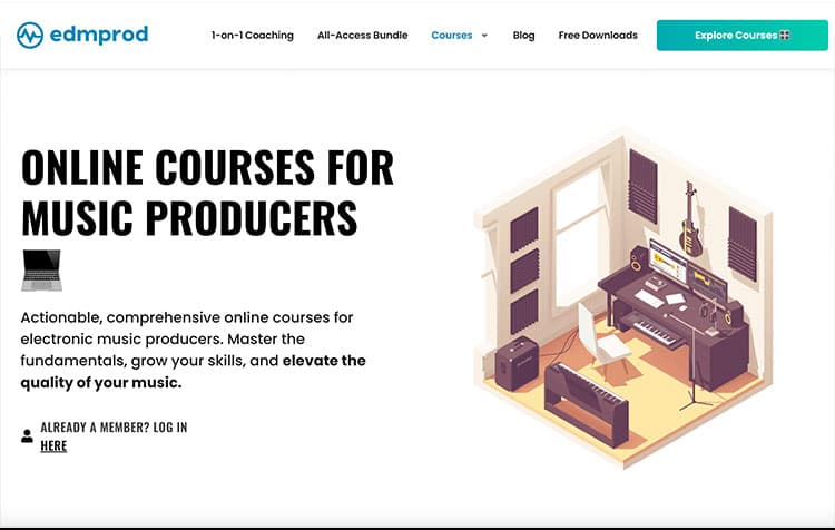 best online music production courses edmprod