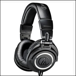 best studio headphones Audio Technica ATH M50x