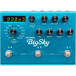 big sky reverb guitar pedal