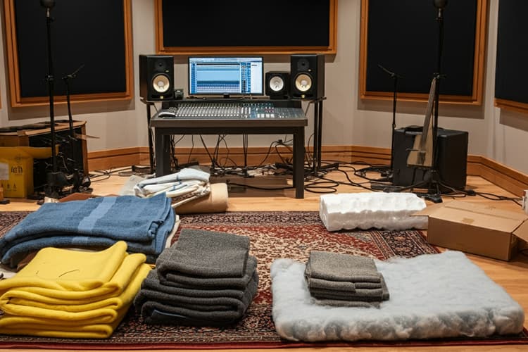 diy studio soundproofing materials