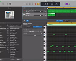 garage band music production software