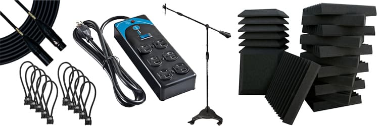 music production equipment accessories