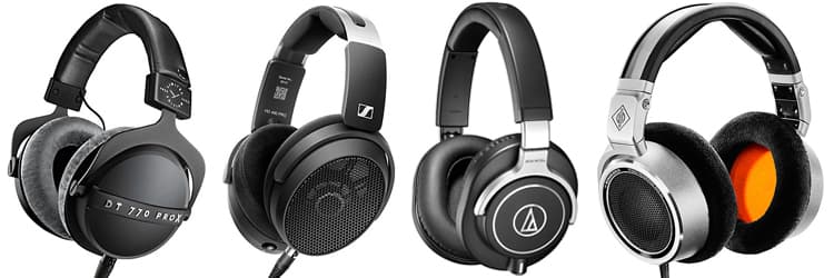 music production equipment studio headphones