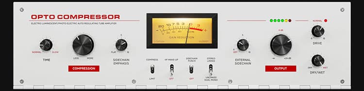 optical audio compressor