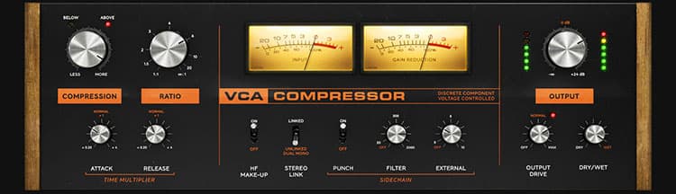 vca audio compressor