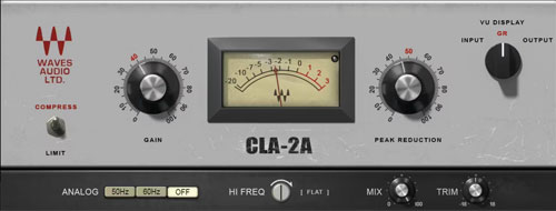 waves la 2a audio compressor plugin