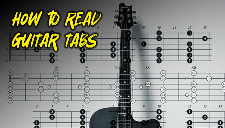 how to read guitar tabs