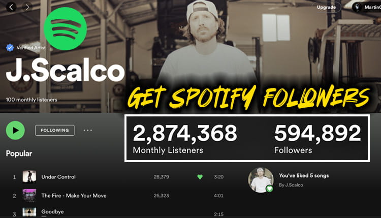 how to get spotify followers