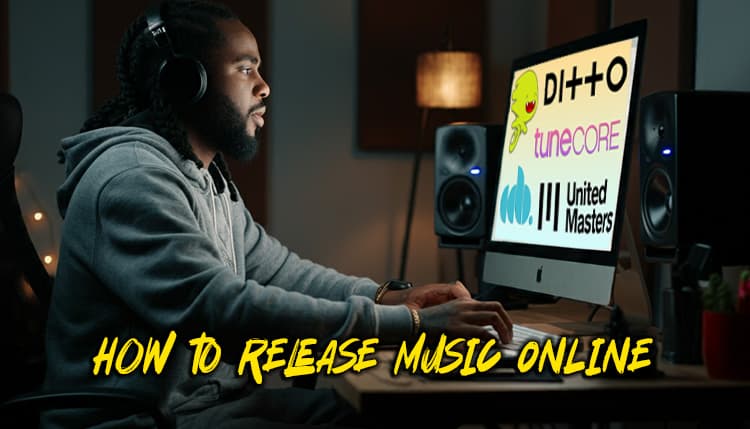 how to release music online