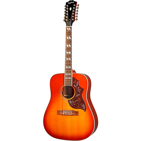 Epiphone Inspired by Gibson Hummingbird 12 String Acoustic Electric Guitar