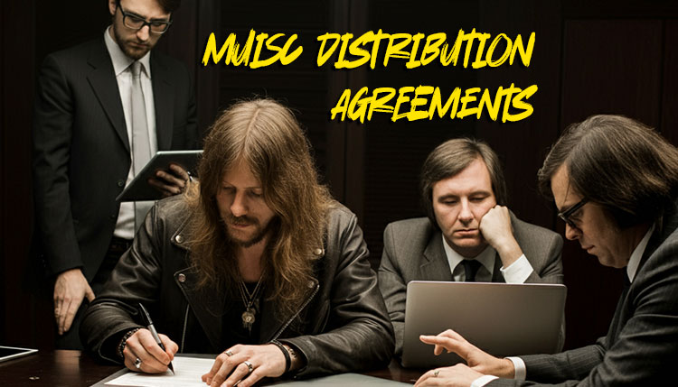 music distribution agreements