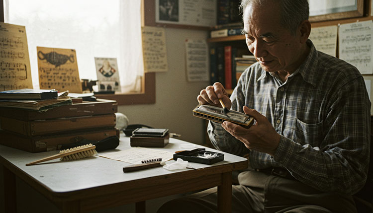 harmonica maintenance